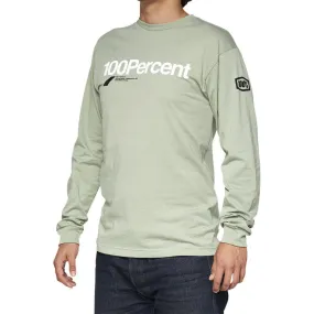 100% Bilto Long-Sleeve T-Shirt - Slate Green