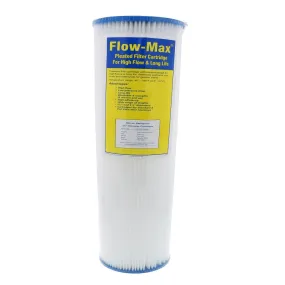 10" × 4-1/2" BB Flow-Max Pleated - 1 Mic Filter