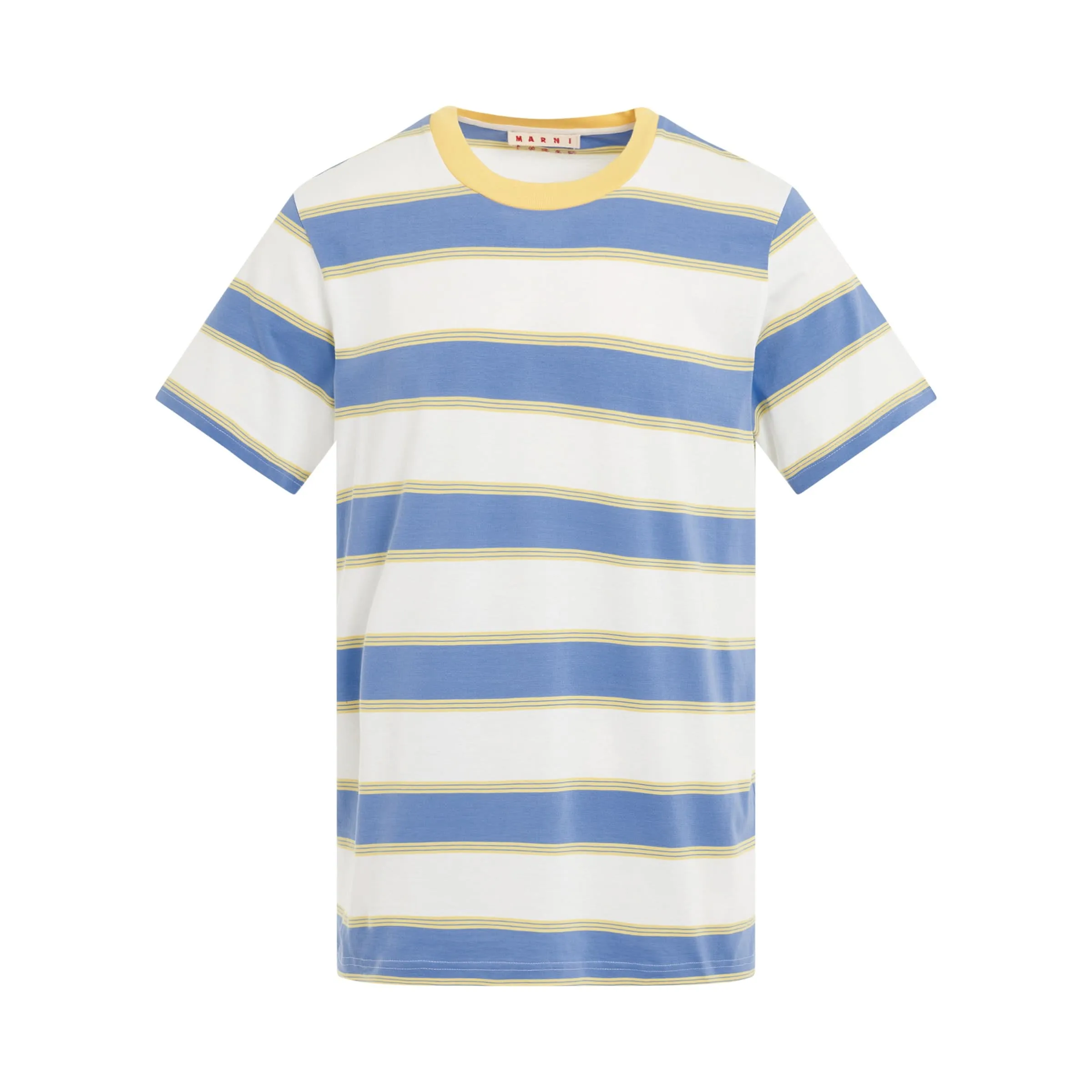 3 Pack Striped T-shirts in Citrine