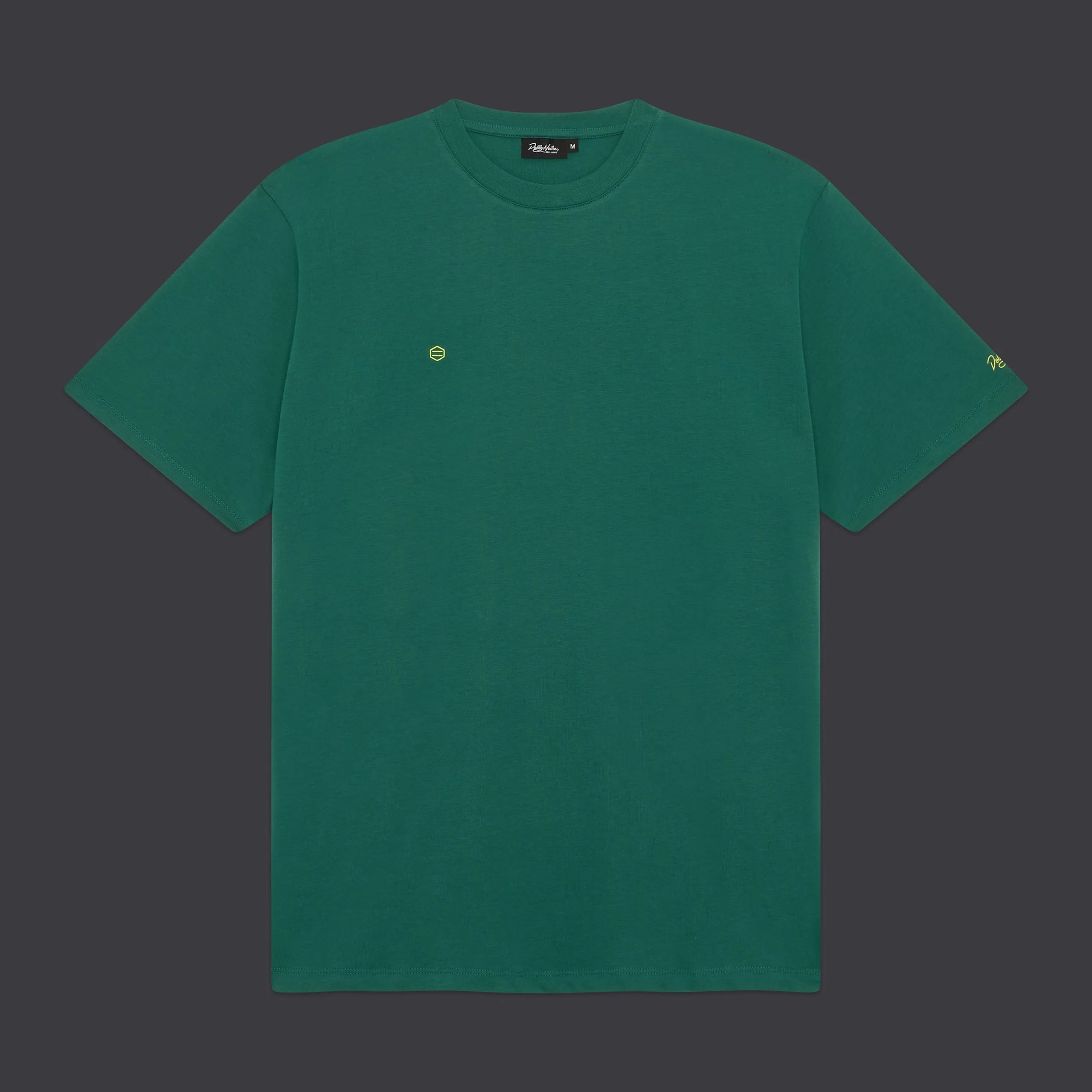 3D hexagon Tee Green