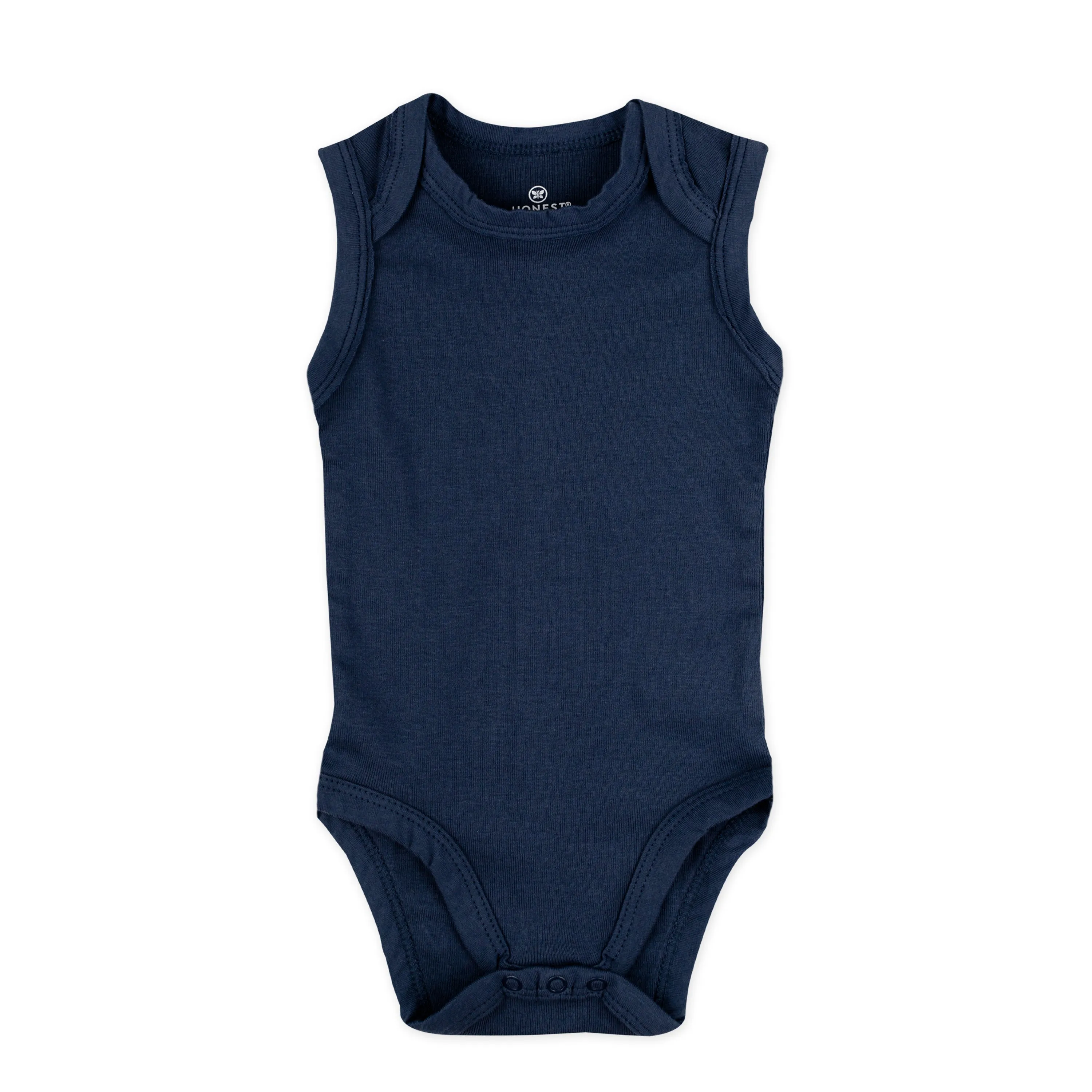 4-Pack Organic Cotton Sleeveless Bodysuits