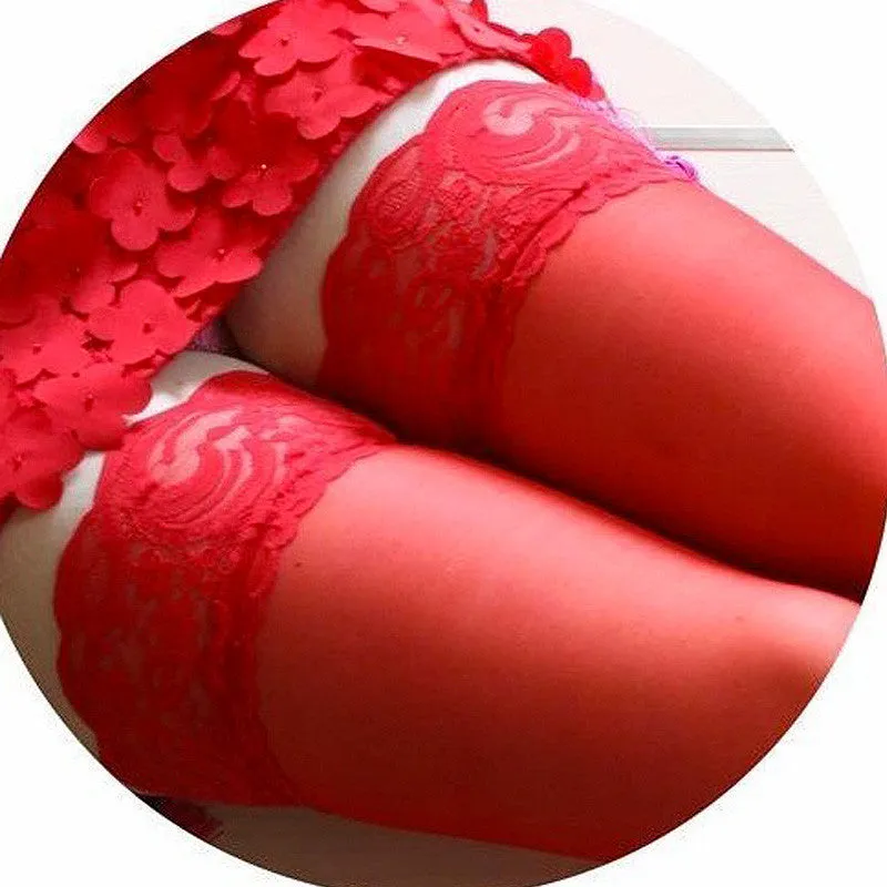 6 Colors Sexy Fashion Lace Thigh High Stockings