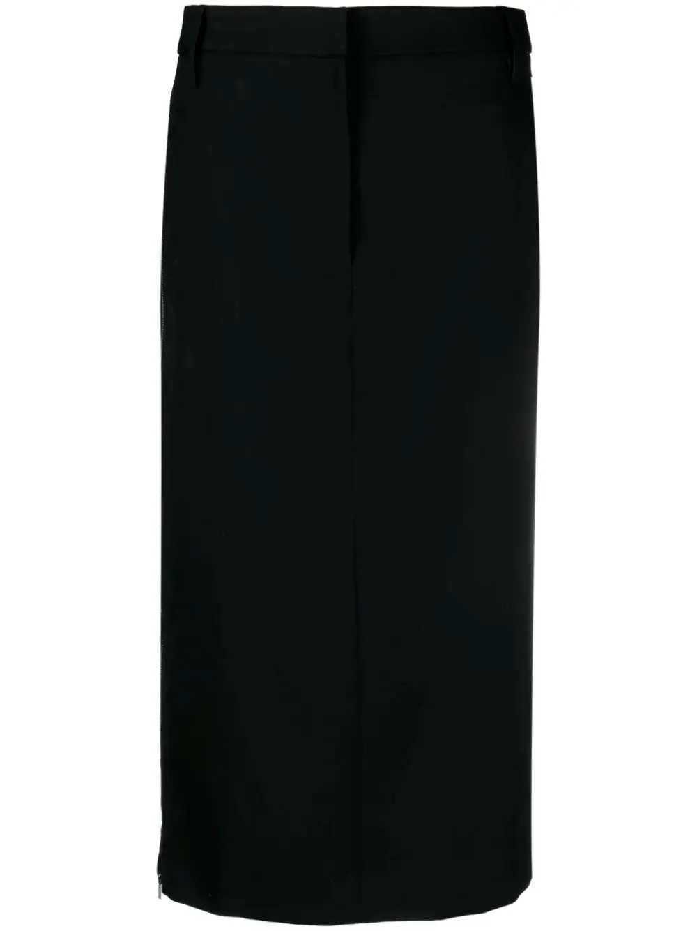 A-line midi skirt