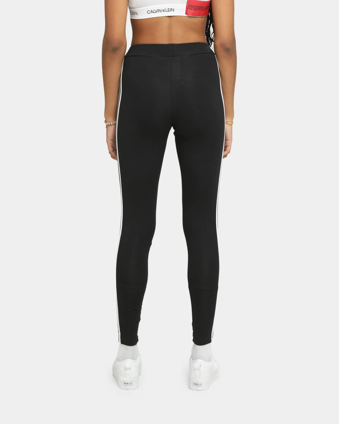 Adidas 3 Stripe Tight Black