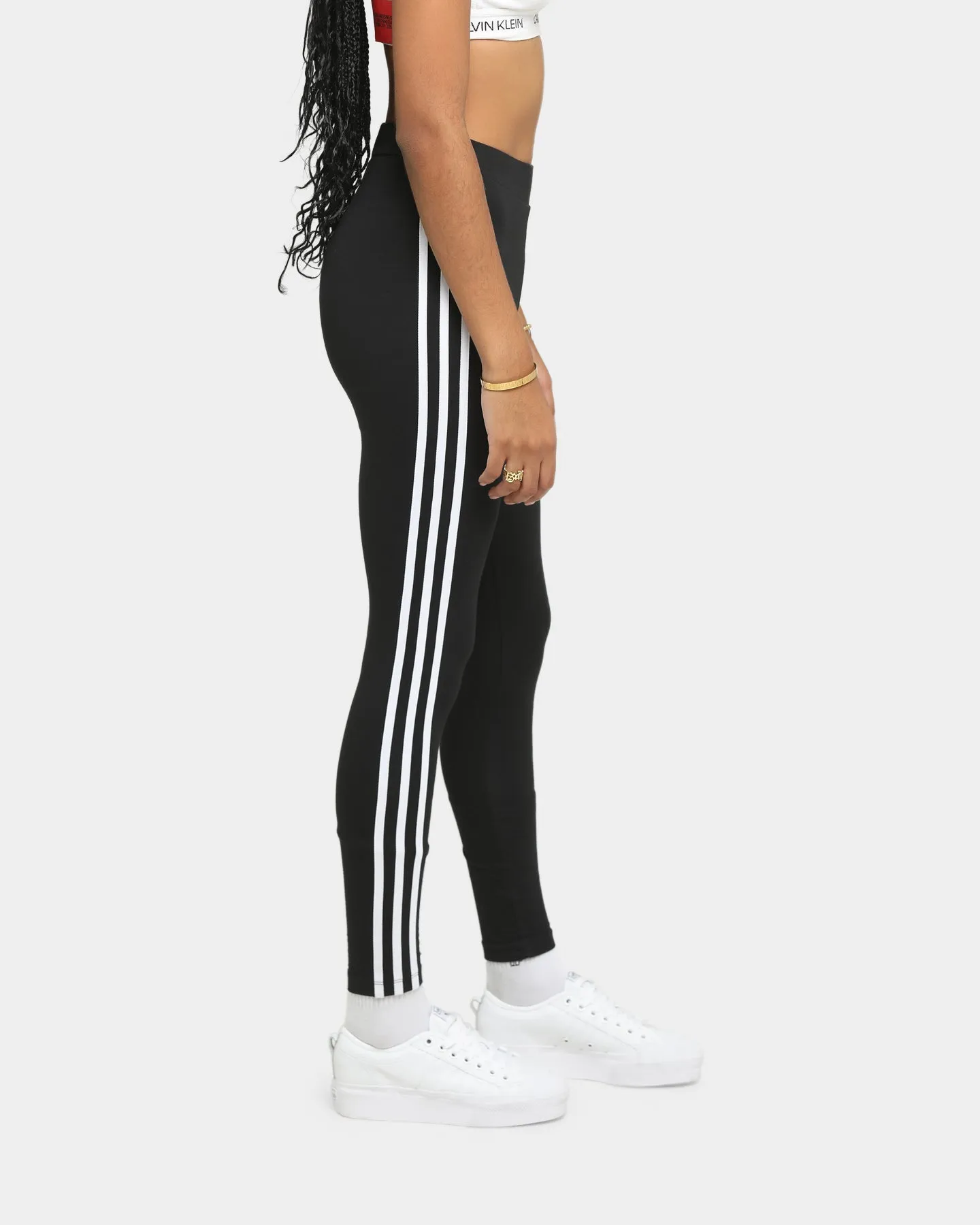 Adidas 3 Stripe Tight Black