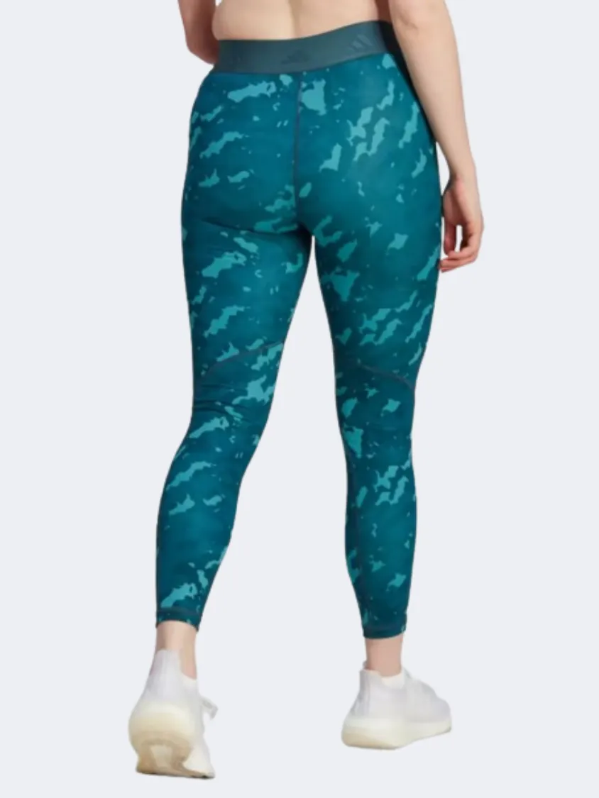 Adidas Camo 7/8 Women Training Tight Arctic Night/Mineral