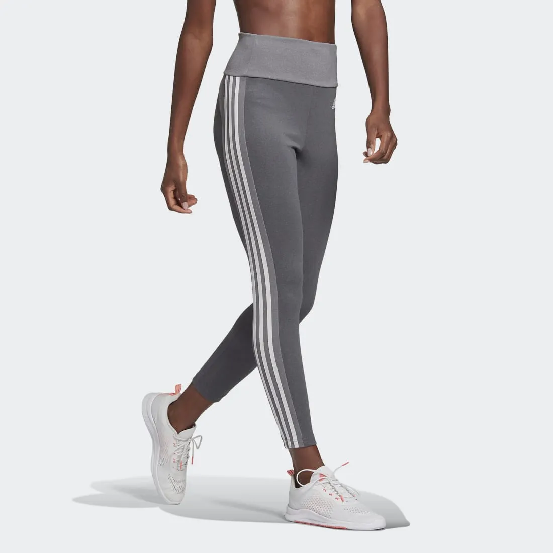 adidas Designed to Move High-Rise 3-Stripes 7/8 Women's Sport Tights