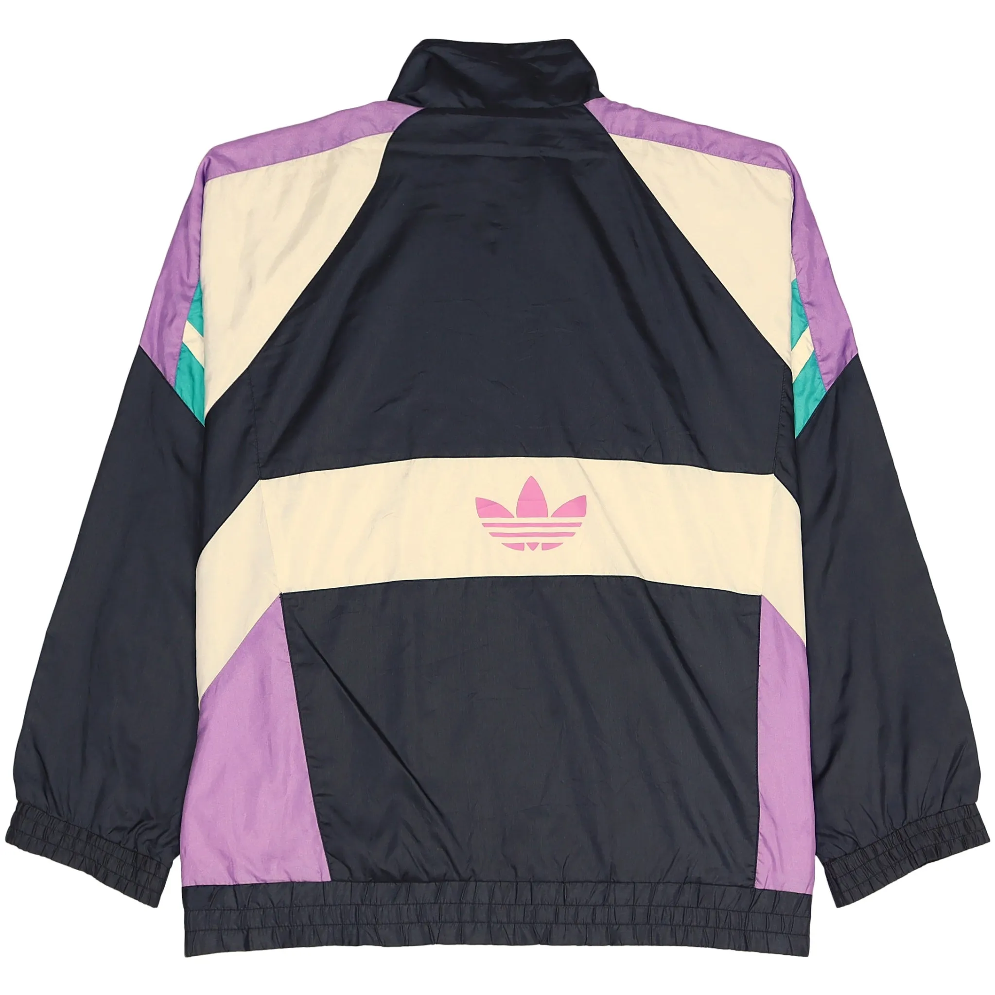 Adidas Team Black and Lilac Track Jacket