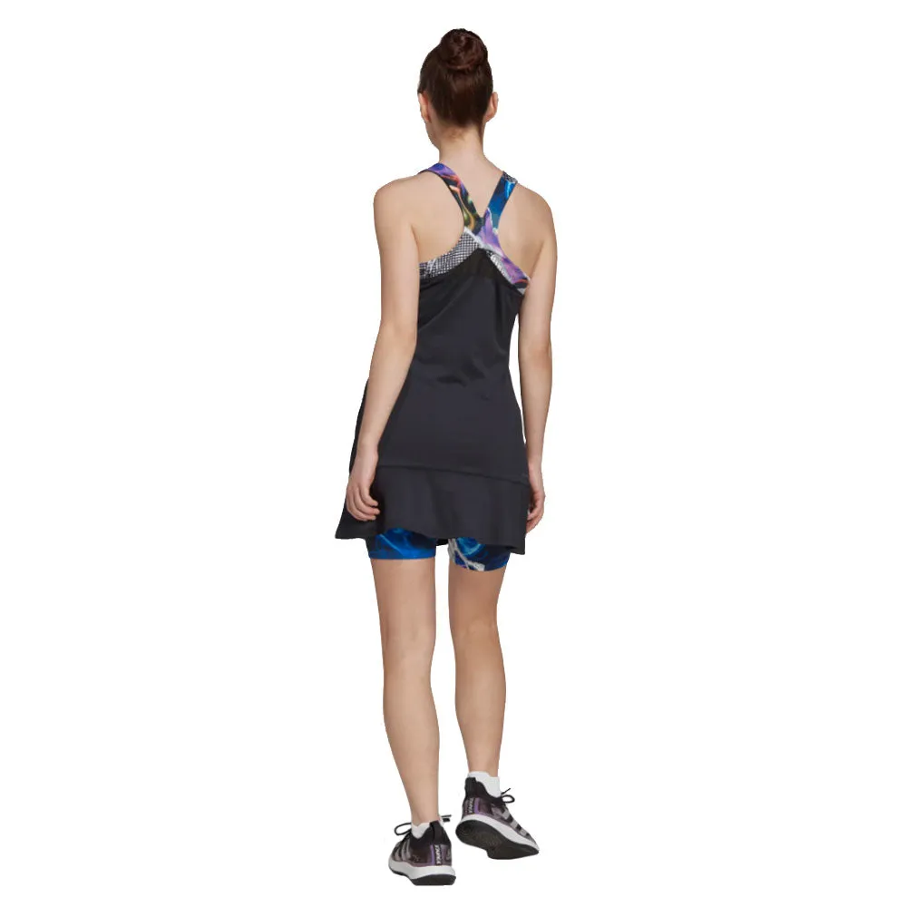 Adidas US Series Y-Dress Black Womens Tennis Dress