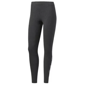 adidas Women's Essentials Linear Tight Dark Grey/Silver Metalic