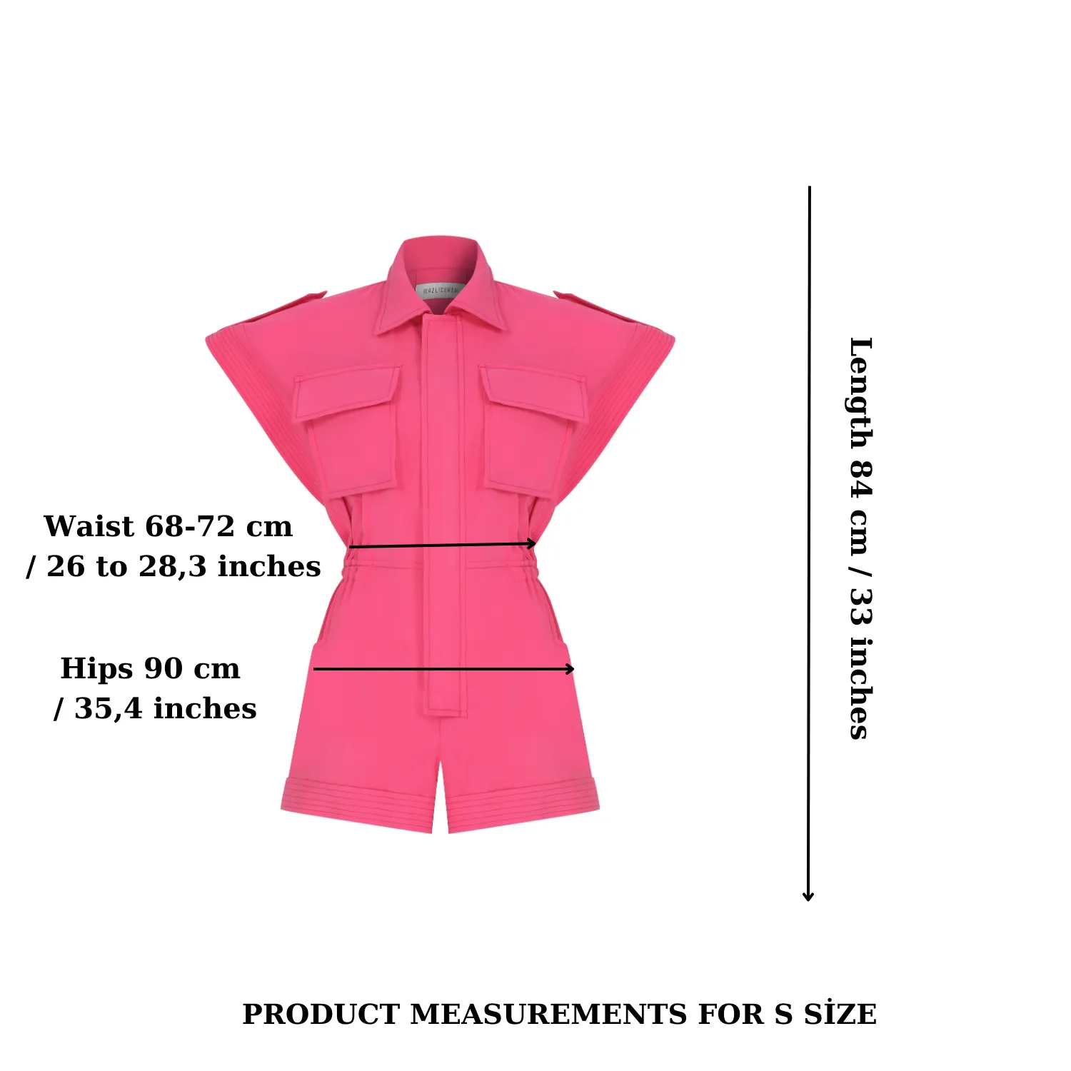 Aleiada Playsuit in Virtual Pink