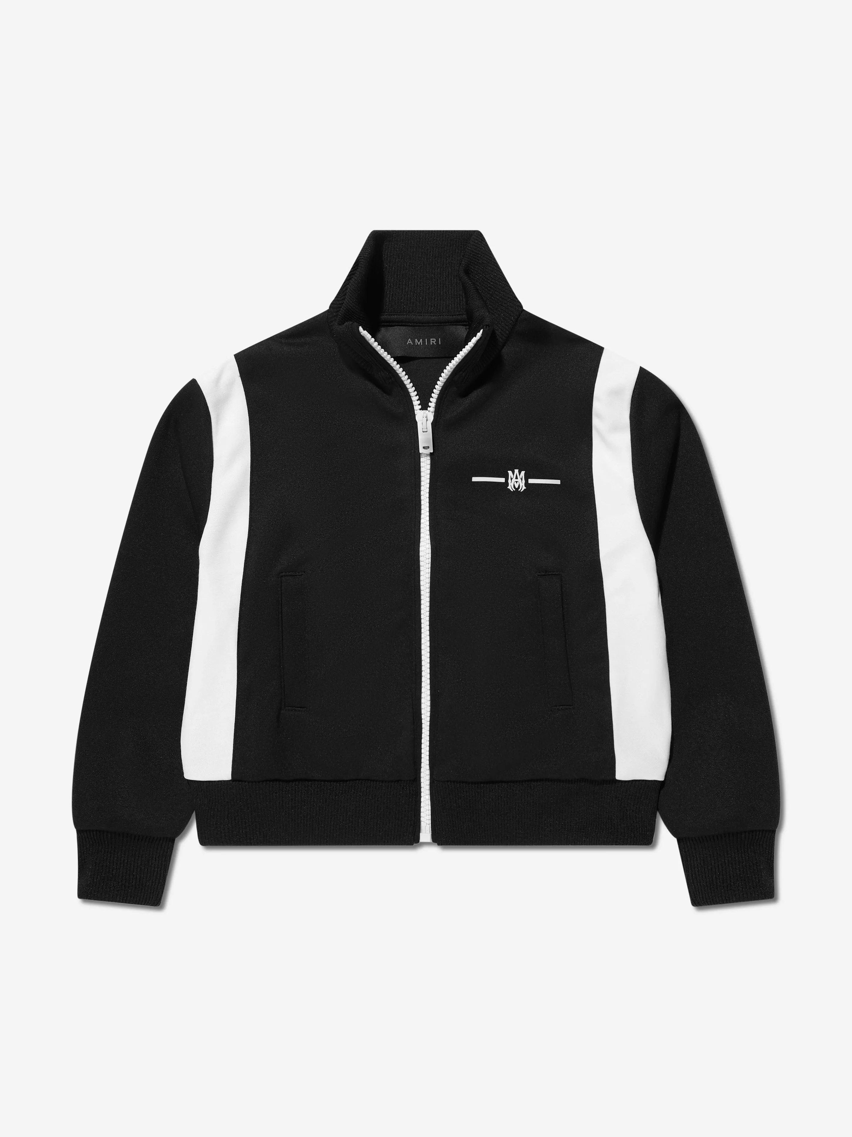 Amiri Kids Logo Track Jacket in Black