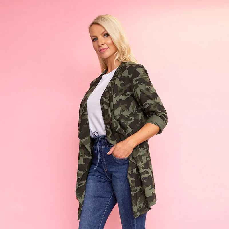 Amy Stretch Blazer (Camo)