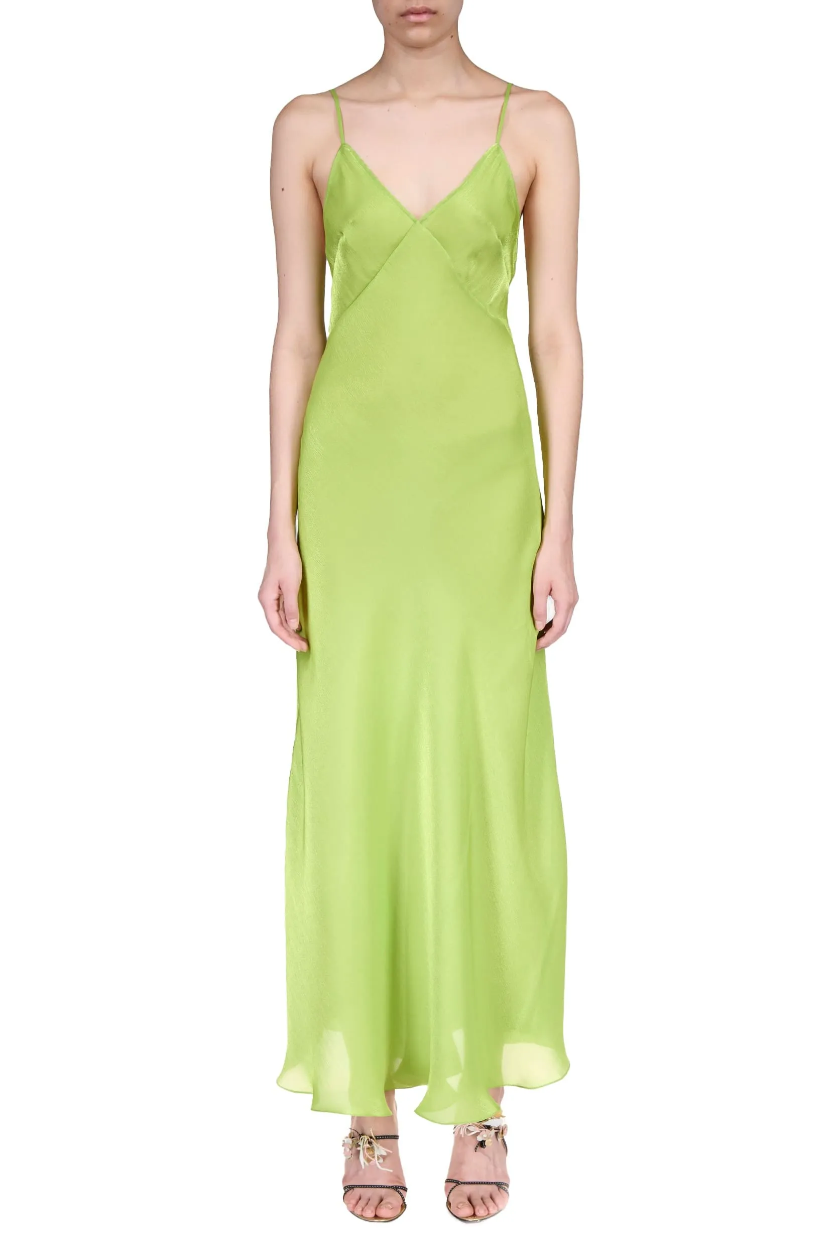 Apple Maxi Slip Dress