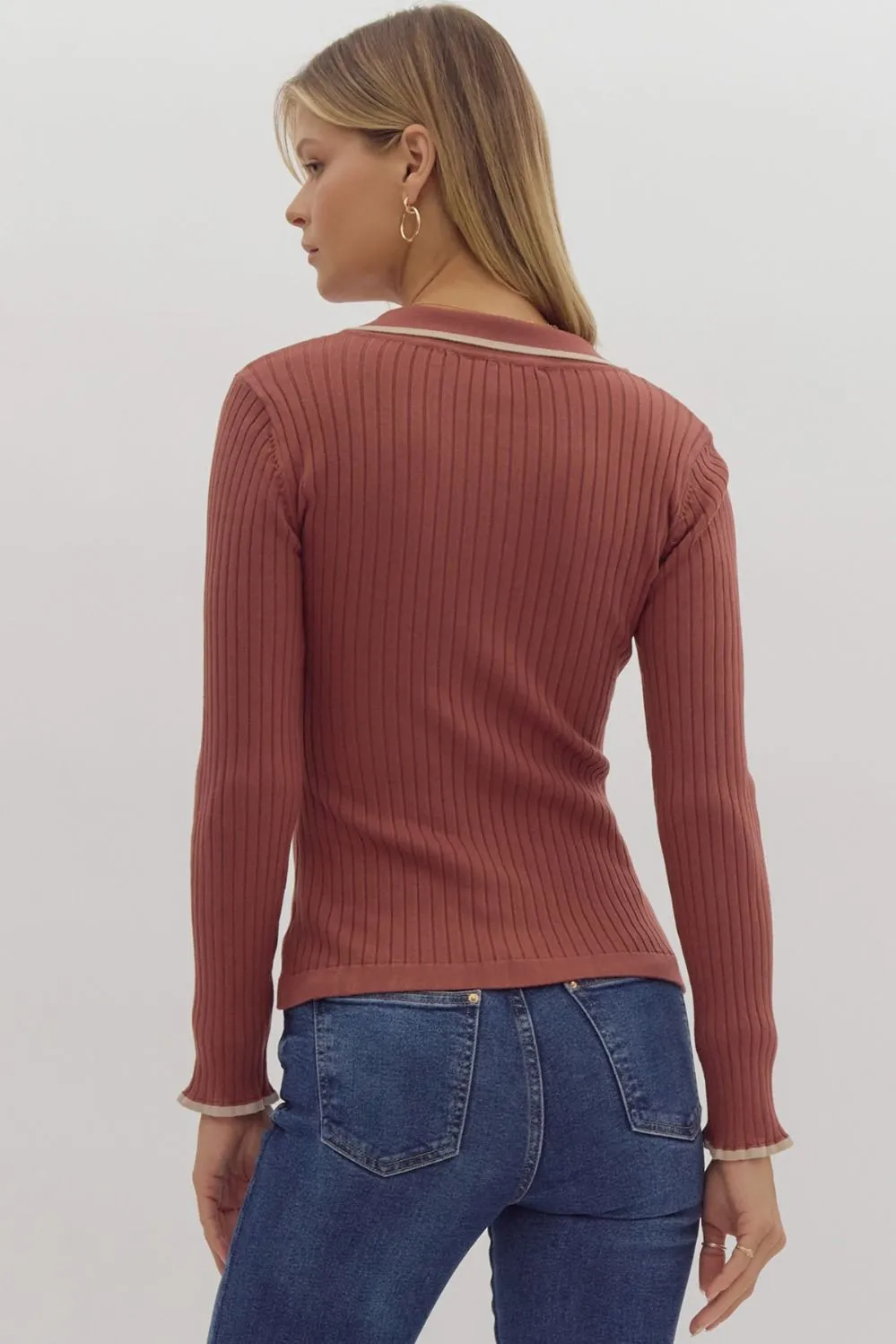 Back Home Ribbed Top