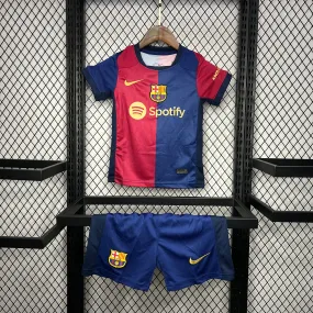 Barcelona 2024-25 home (2) - children's set