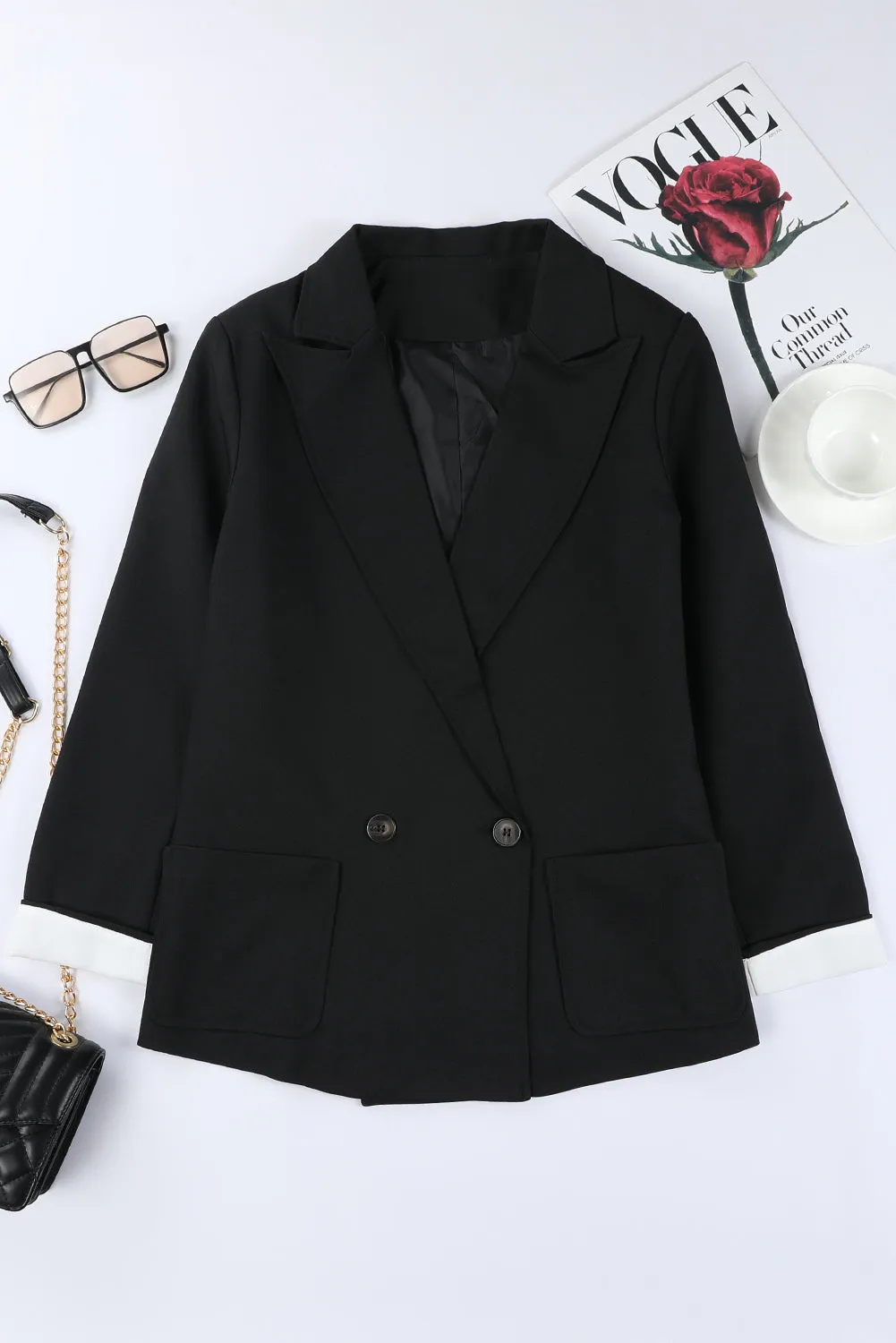 Belted Blazer for Women