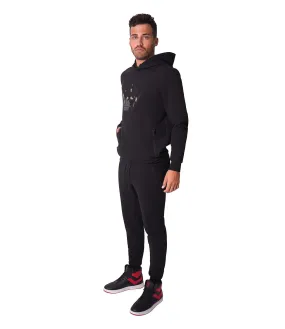 Bilby Side Zippers Black Jogger