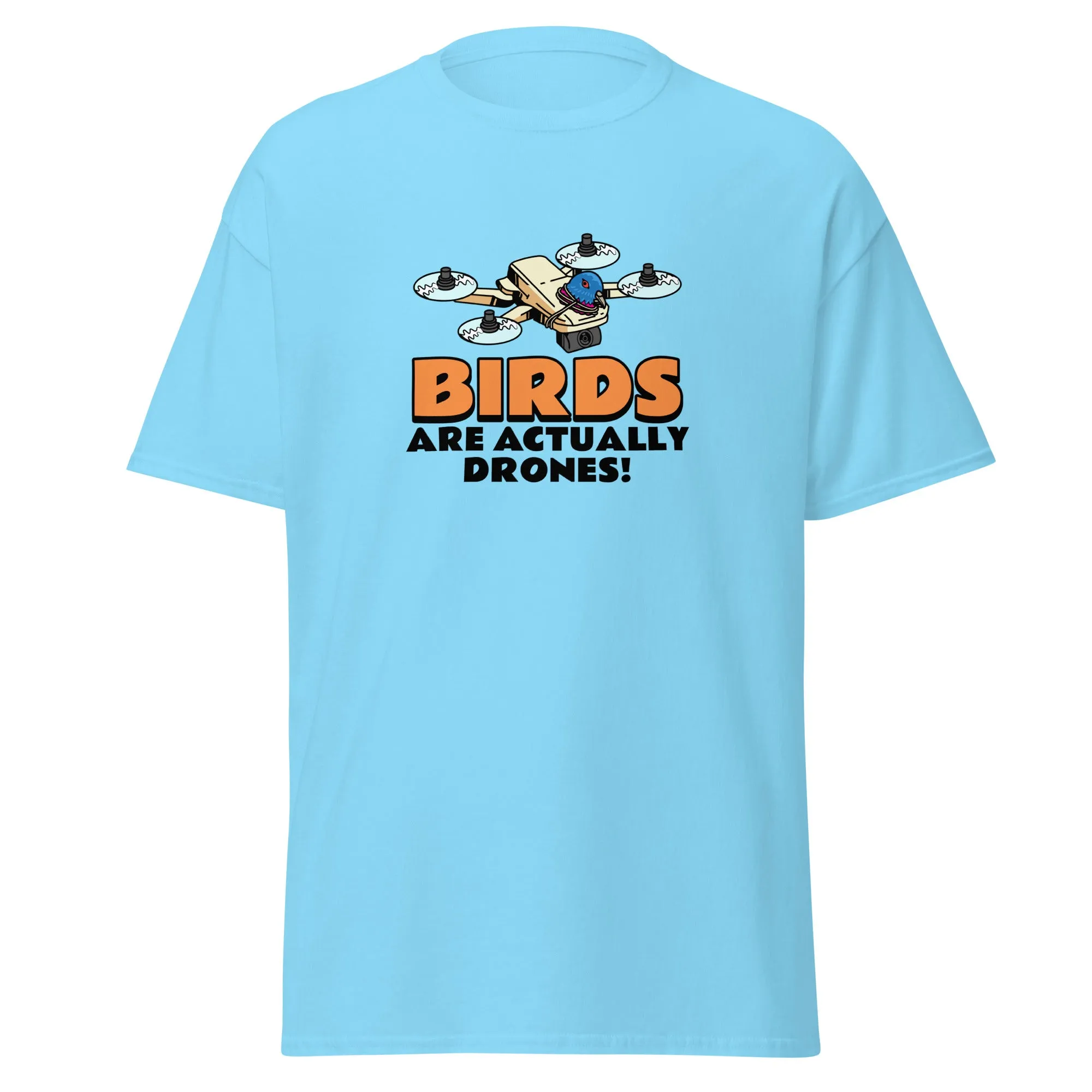 Birds are drones Men's classic tee