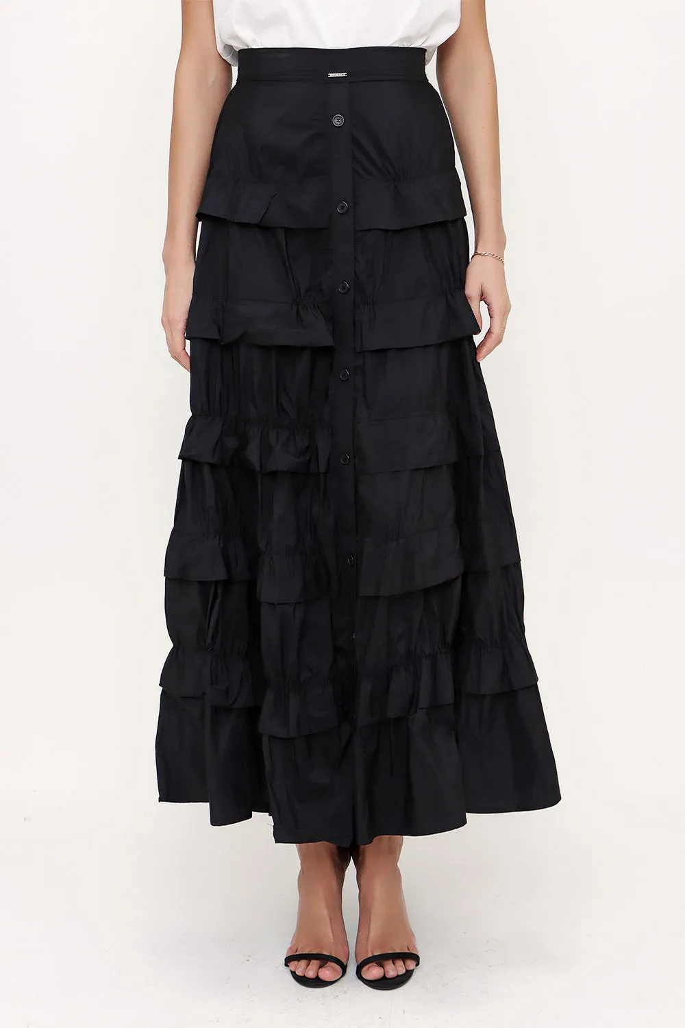 Black Pleated skirt 81168