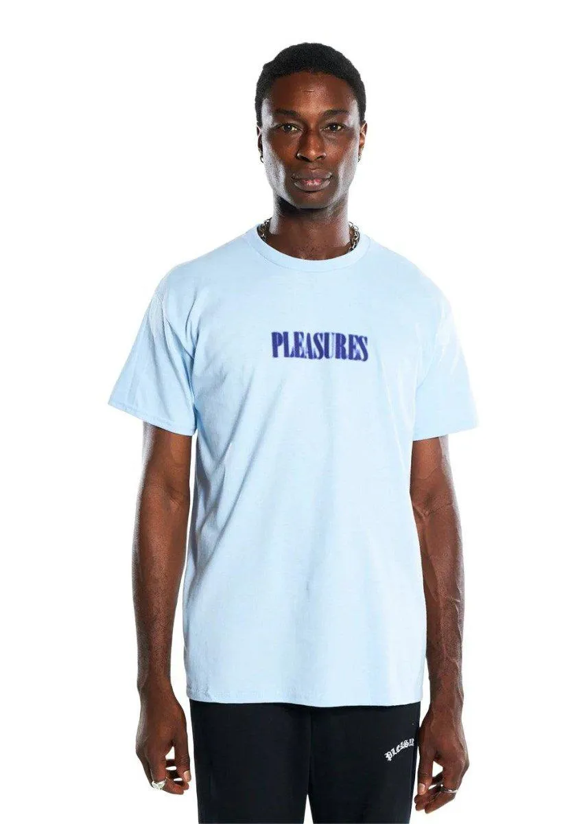 blurry t-shirt - Carolina Blue