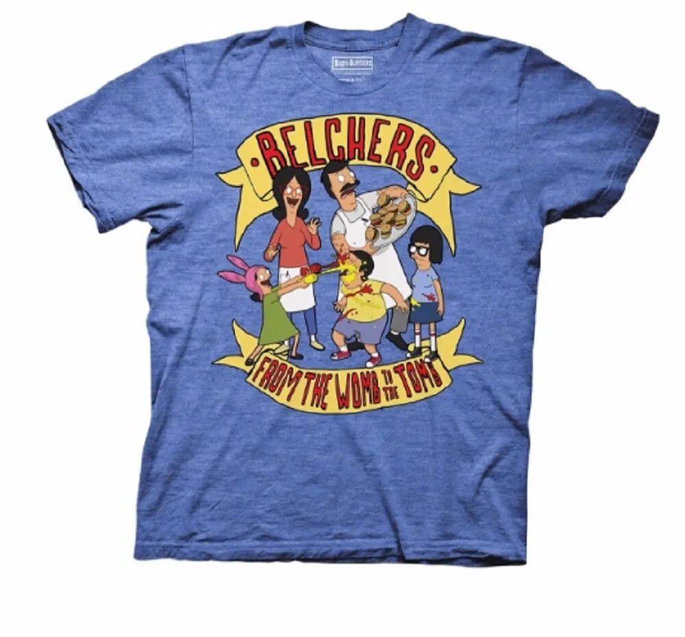 Bob's Burgers Belchers From The Womb To The Tomb Adult T-Shirt