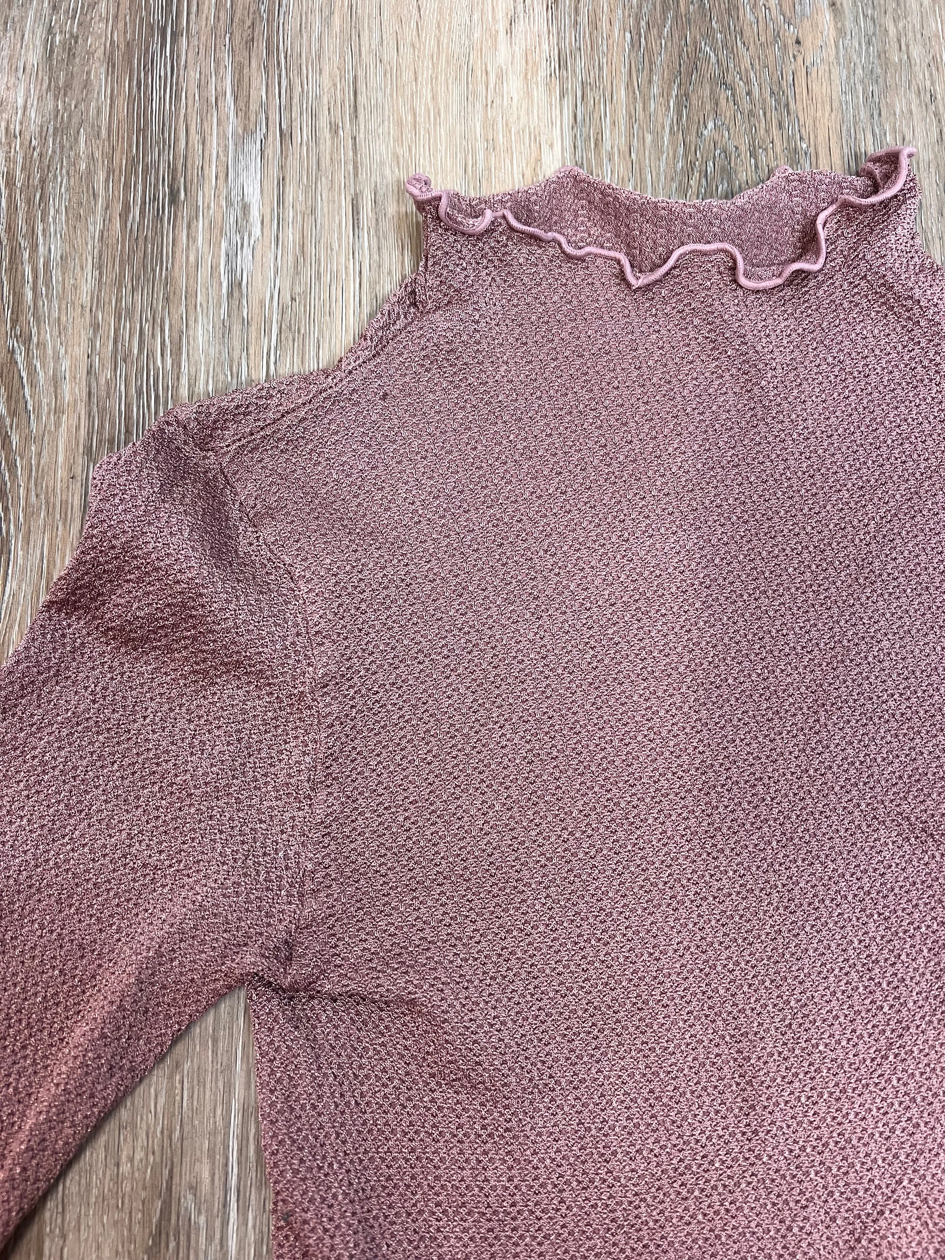 Bodysuit By Free People In Mauve, Size: M