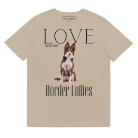 Border Collies lovers sustainable t-shirt