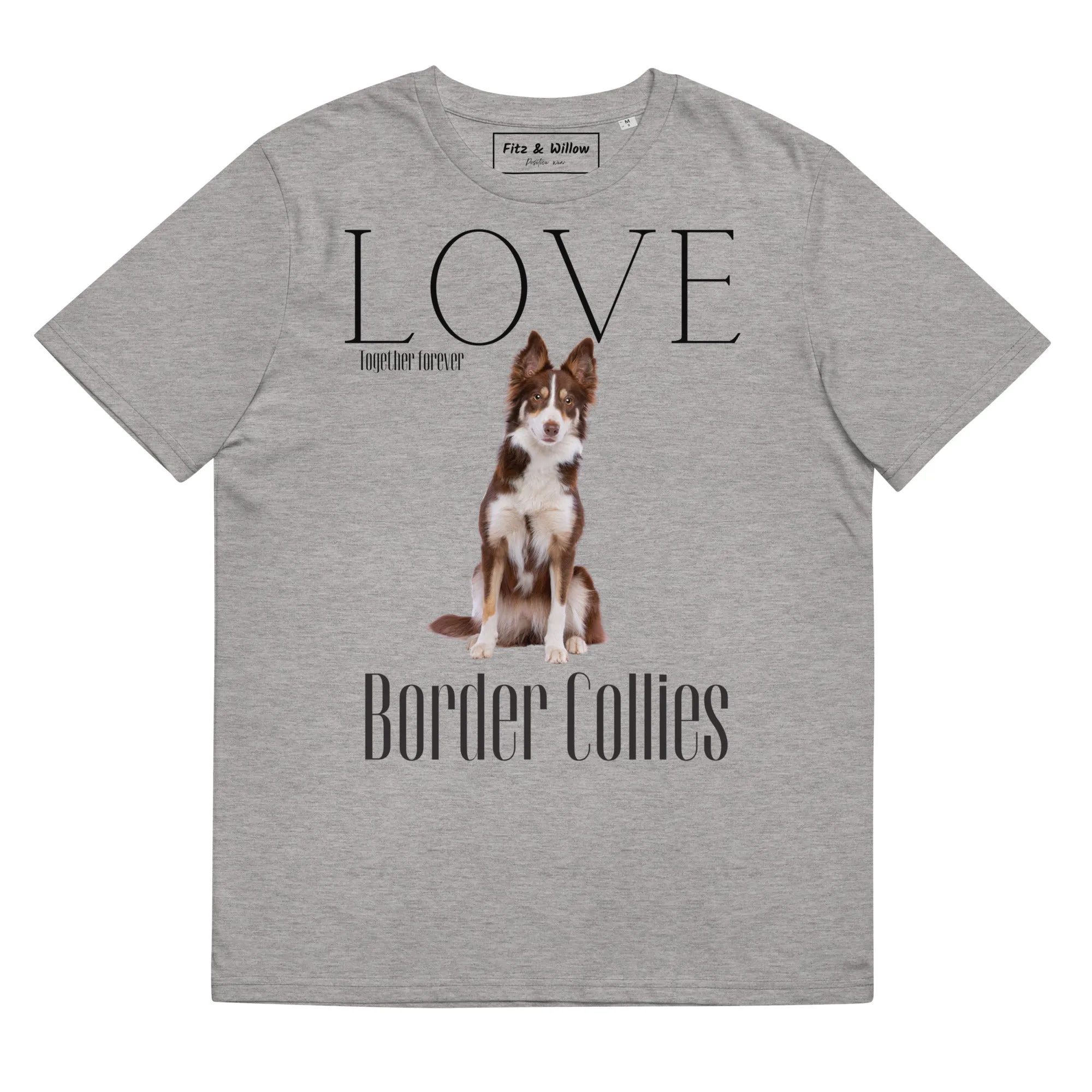 Border Collies lovers sustainable t-shirt