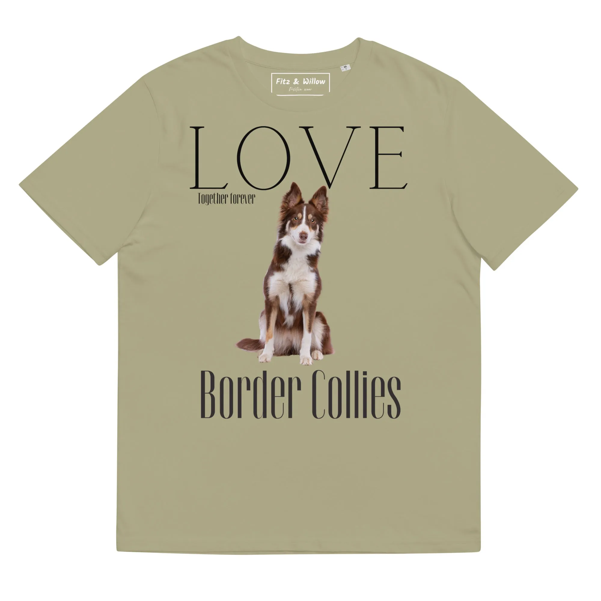 Border Collies lovers sustainable t-shirt