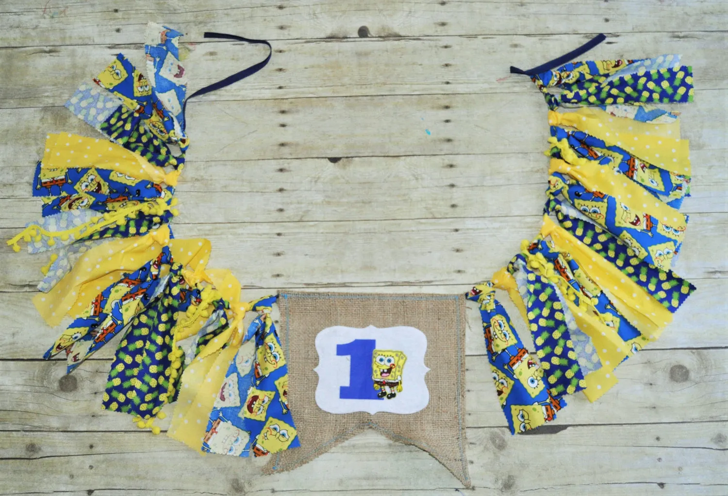 boy cake smash, spongebob cake smash, boy smash cake set, boy cake smash set,spongebob tie, hat, banner, bunting, party hat