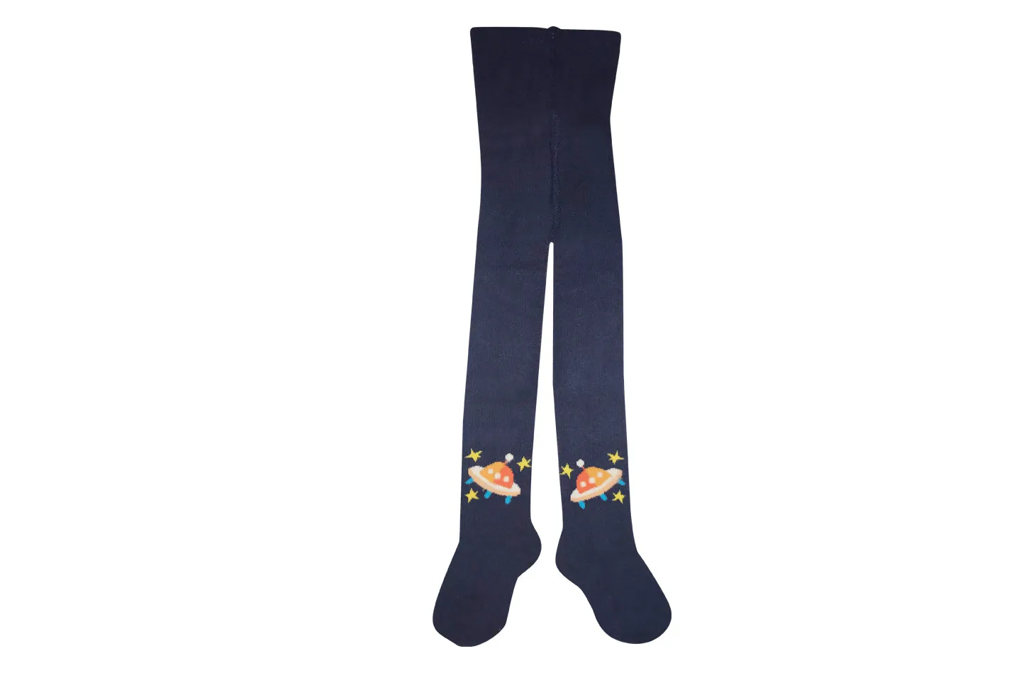 Boy's Cotton Tights - UFO - Navy Blue