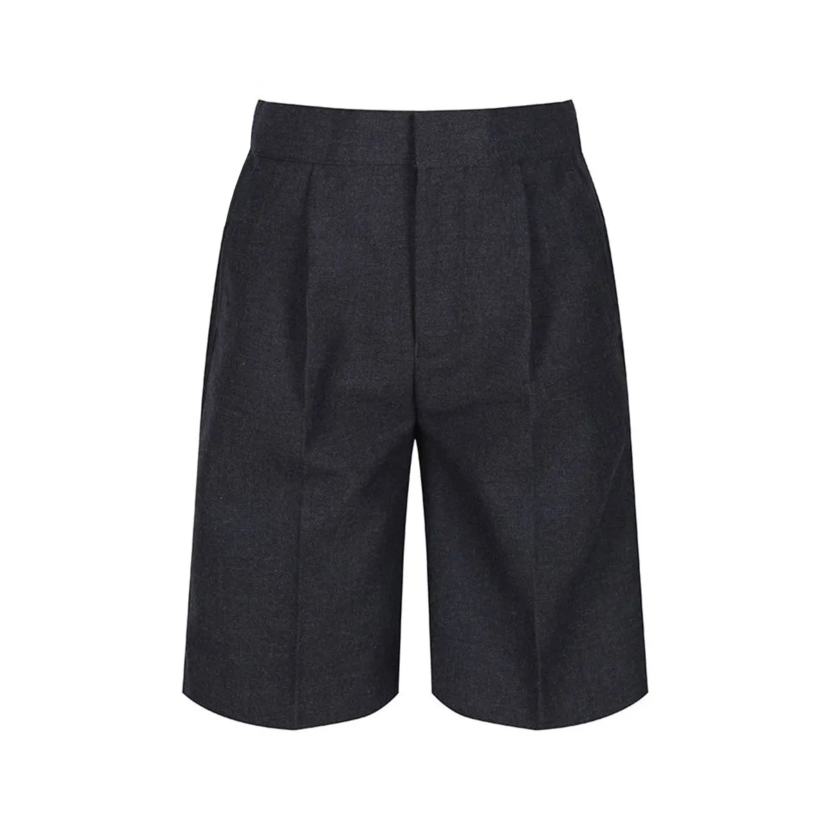 Boys Grey School Shorts