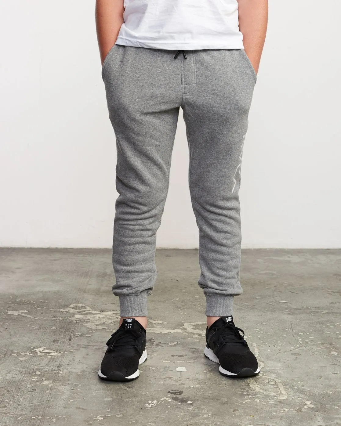 Boys Ripper Sweatpant - Heather Grey