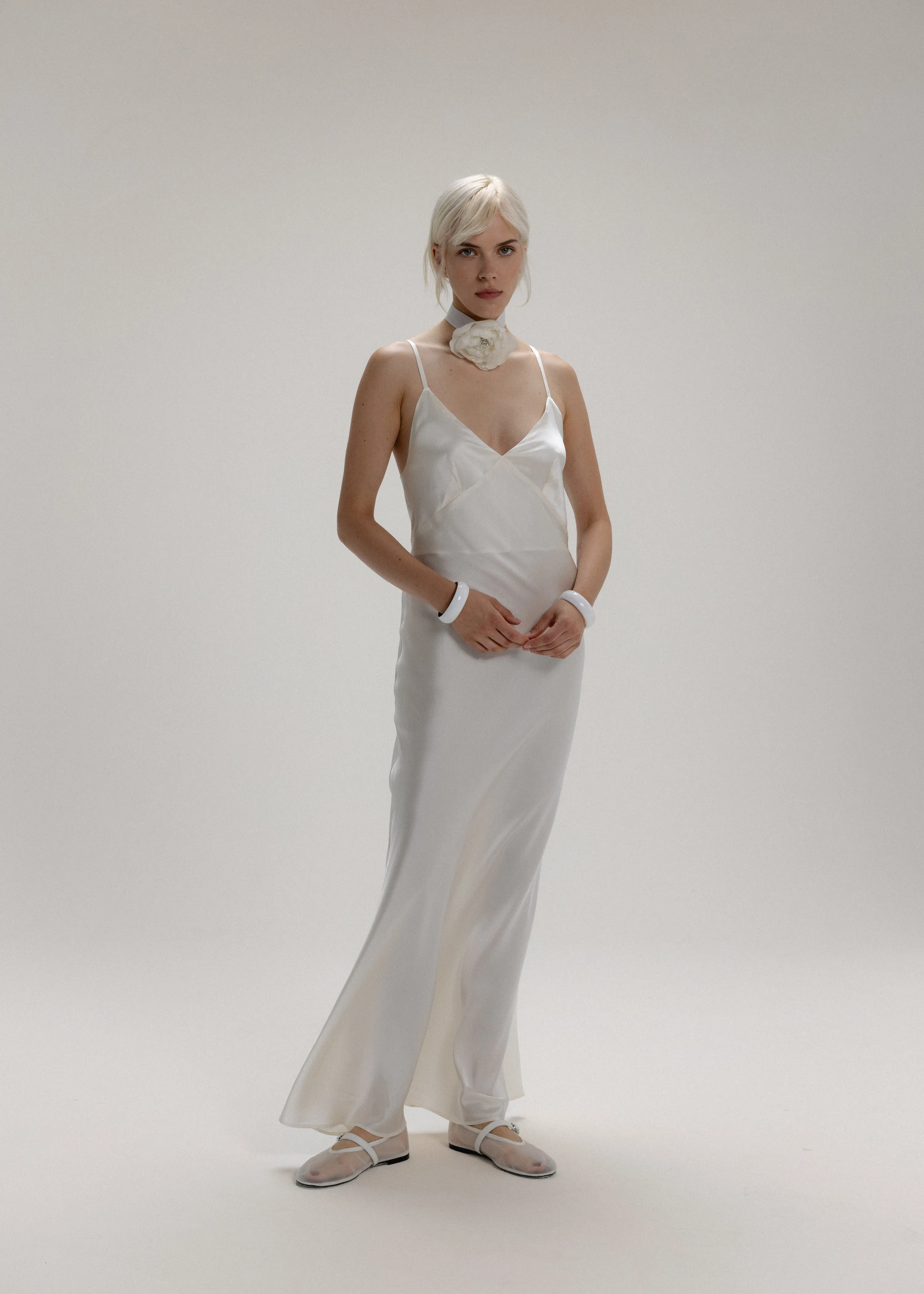 Bridal Silk Slip Dress