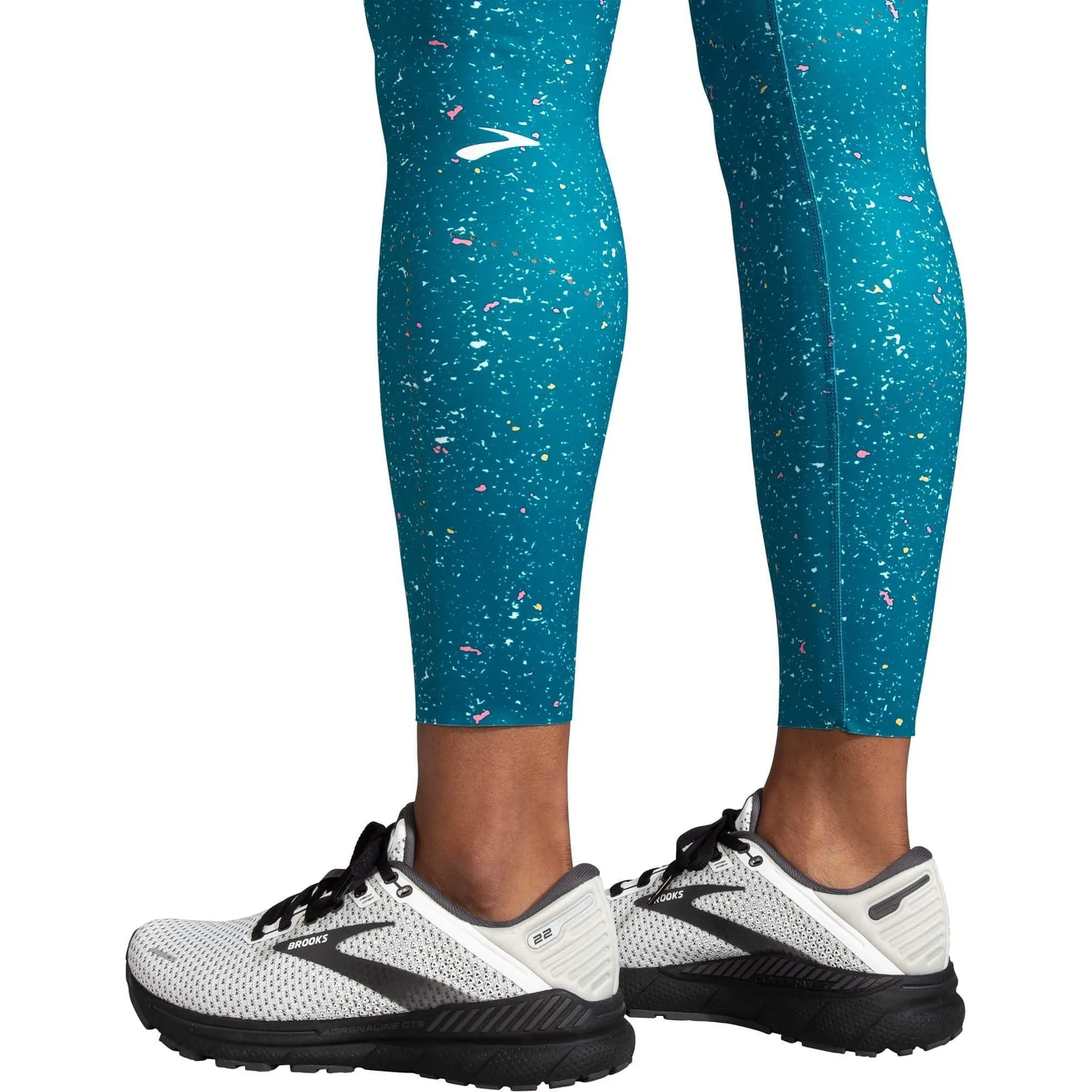 Brooks Method Womens 7/8 Running Tights - Blue