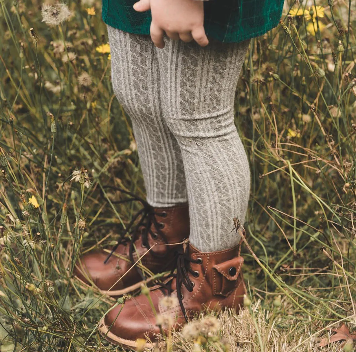 Cable Knit Tights