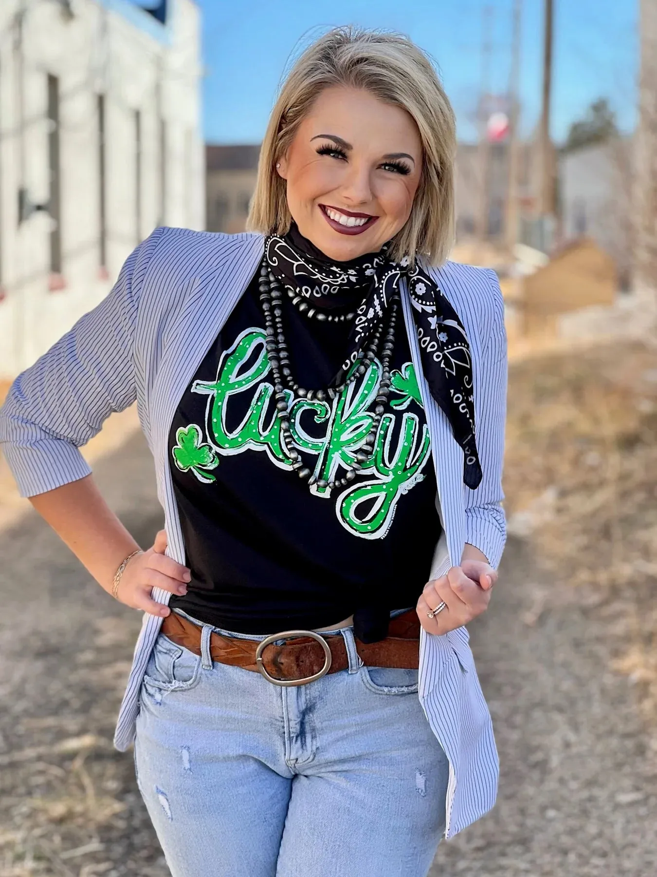 Callie Ann Stelter Lucky Tee