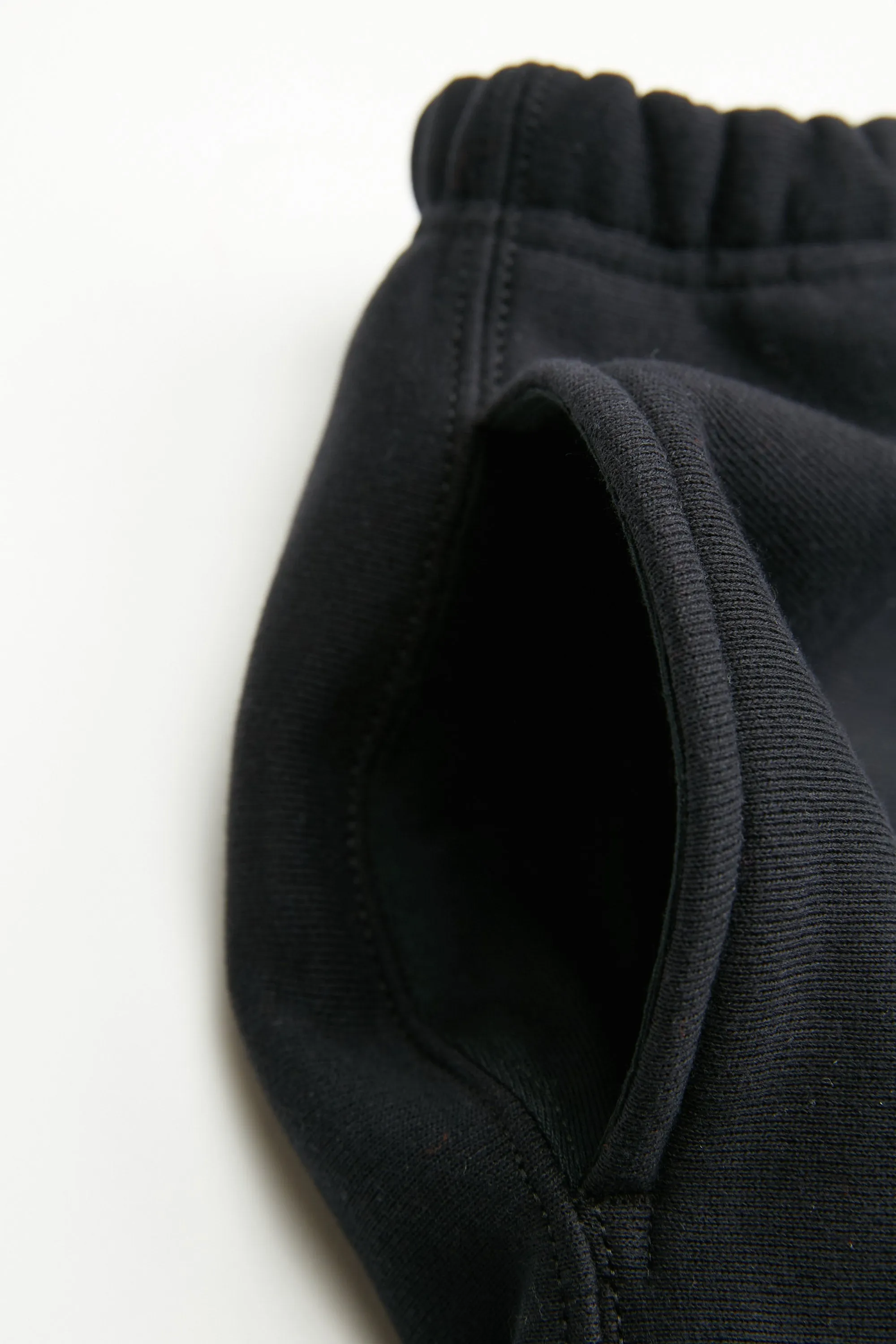 Camber #233 Cross-Knit Heavyweight Sweat Pant - Black