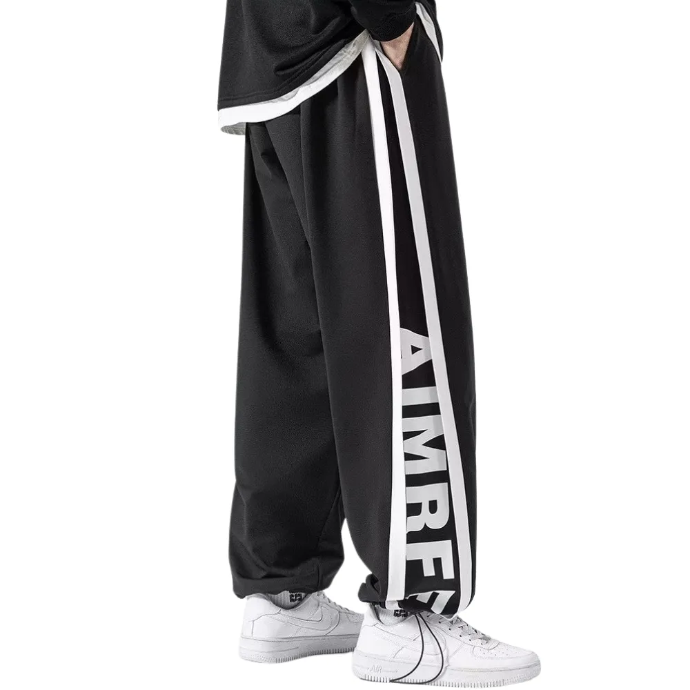 Casual  Side Panel Printed Sweatpants