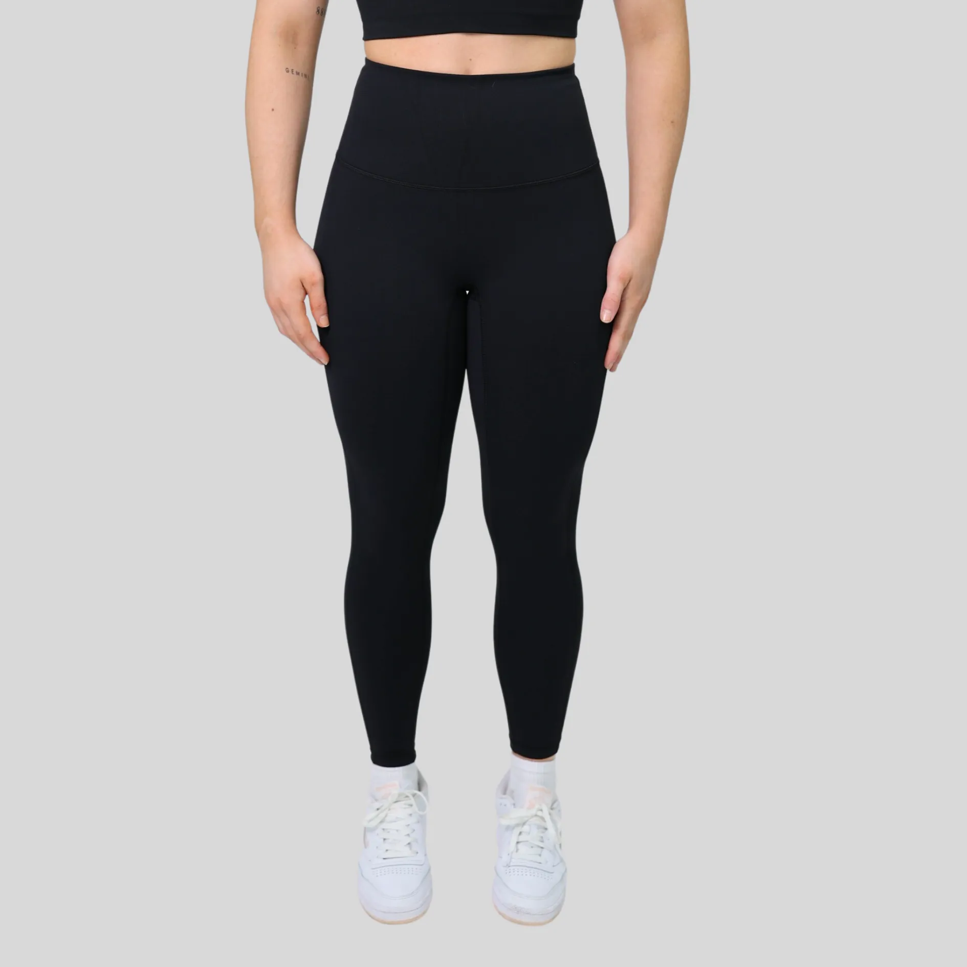 CIARA HIGH WAISTED TIGHTS - BLACK