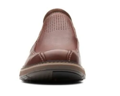 Clarks Un Ramble Step Mahogany