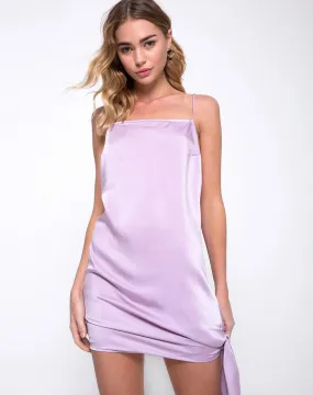 Colaro Slip Dress in Lilac