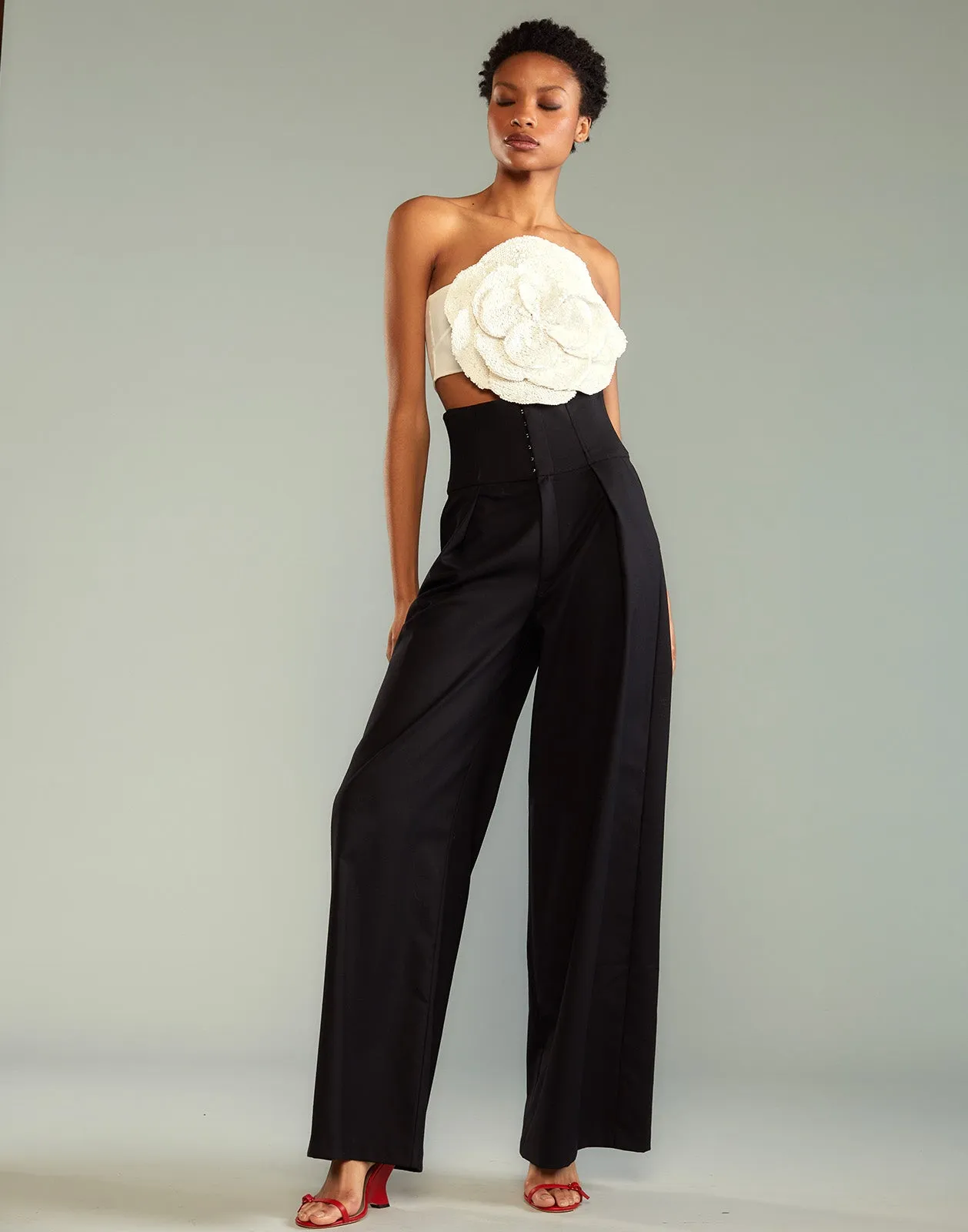 Corset Waist Pants