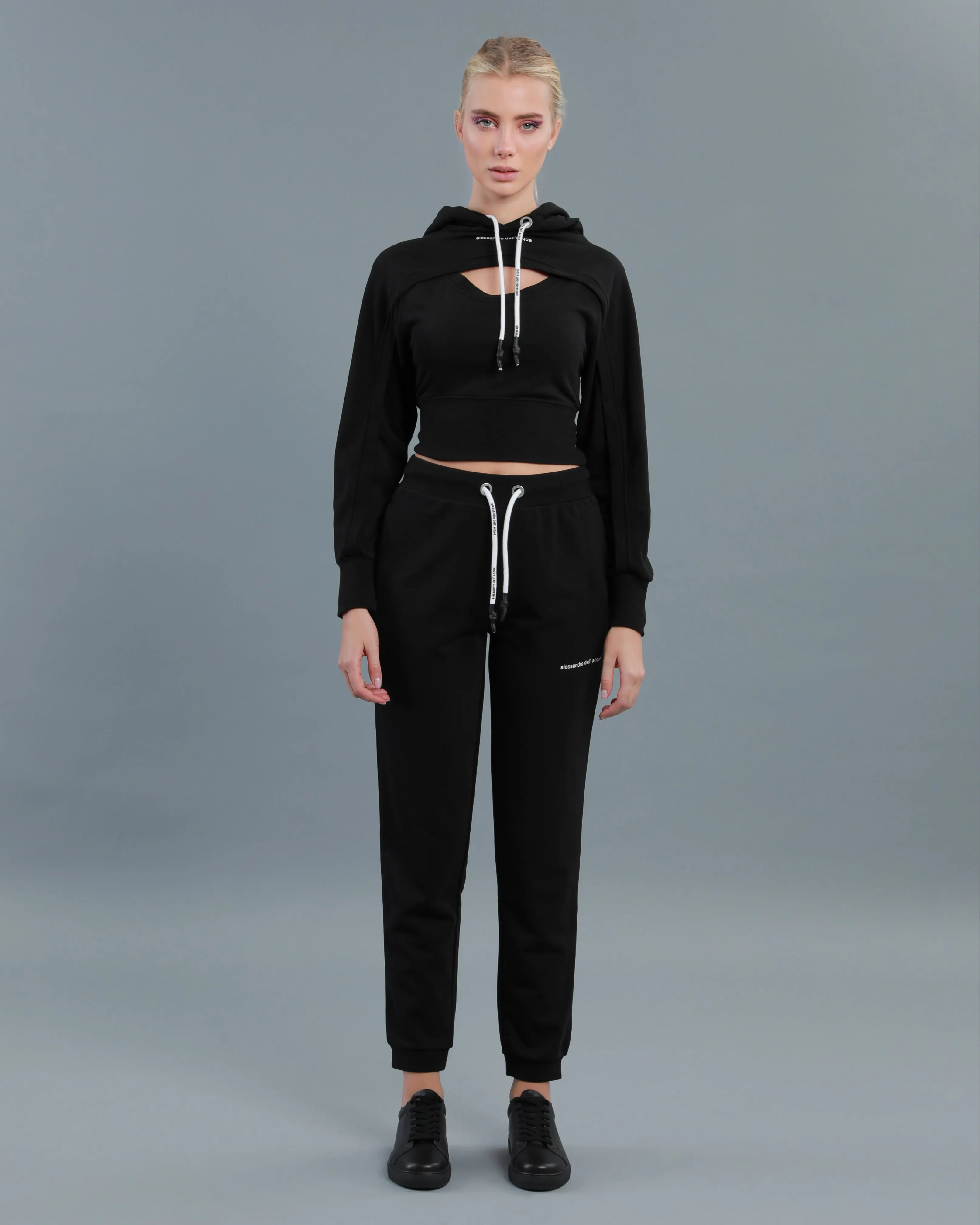 Cut-out Tracksuit Set