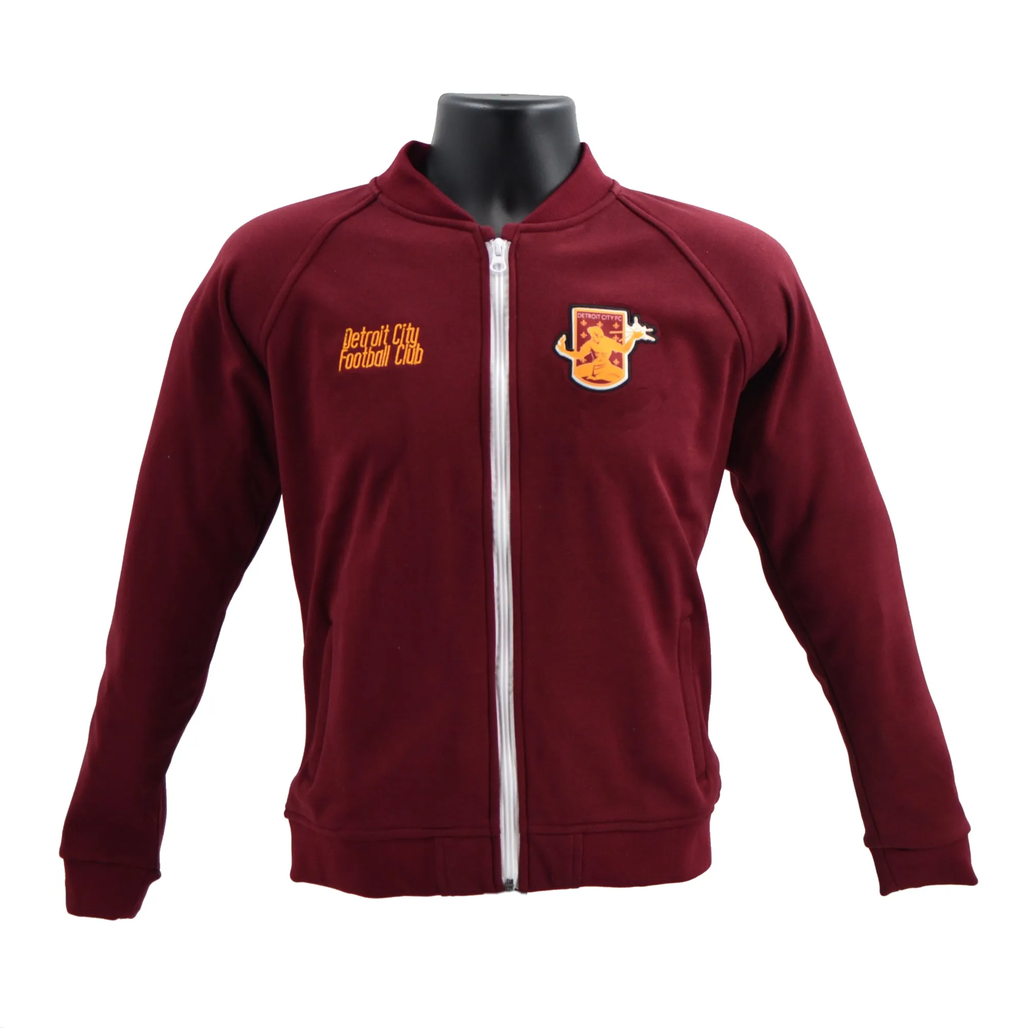 DCFC Youth Track Jacket- Maroon