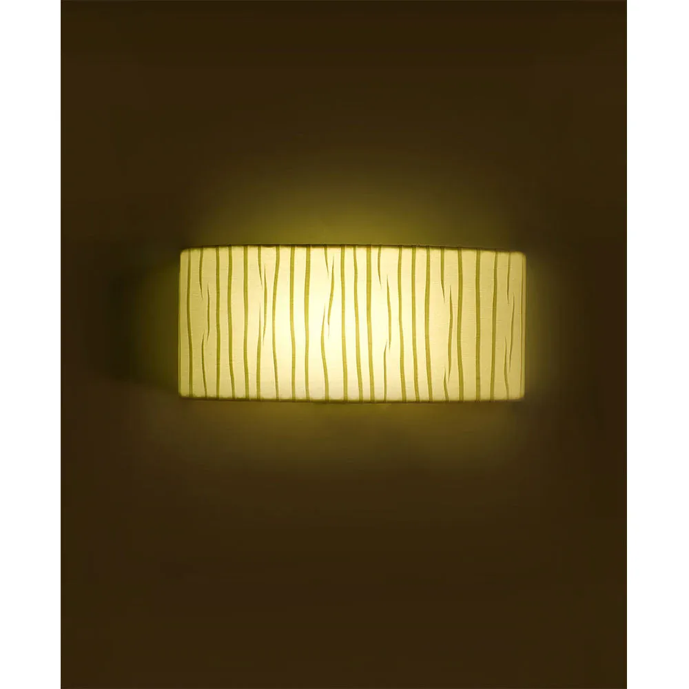 Decorative Pleated Fabric Wall Light