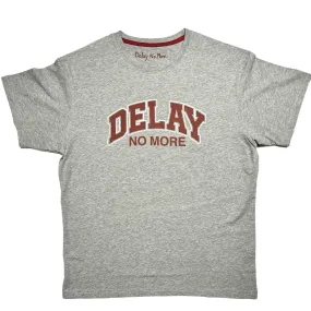 Delay No More Oversized Tee, Grey