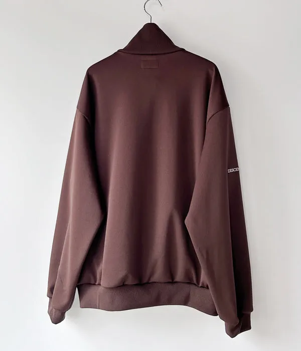 DESCENDANT/CLUB TRACK JACKET (BROWN)