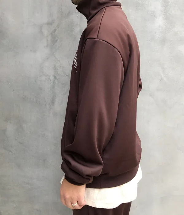 DESCENDANT/CLUB TRACK JACKET (BROWN)